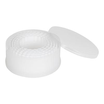 Patisse Uitsteekvormen Rond Gekarteld 5-delig Wit