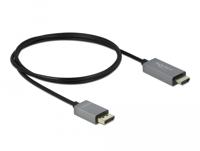 Delock 85928 Actieve DisplayPort 1.4 naar HDMI-kabel 4K 60 Hz (HDR) 1 m - thumbnail
