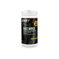 Bike7 - fast wipes pot met 70 doekjes inclusief microvezel poetsdoek - thumbnail