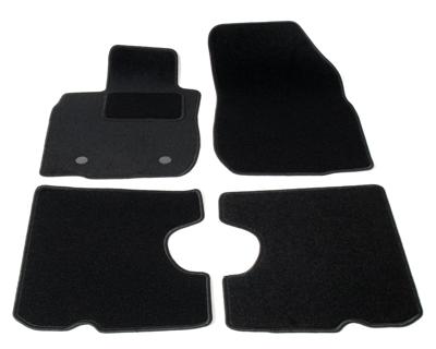 Automatten op maat - zwart stof - Dacia Sandero II 2012-2020