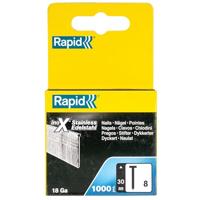 Rapid Nr. 8 brads RVS 30 mm, 1.000 stuks - 40303066 - 40303066 - thumbnail