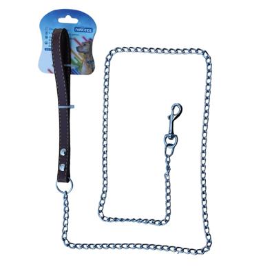 Nobleza Hondenriem ketting - Maat S - Lengte 120 cm - Breedte 8 mm