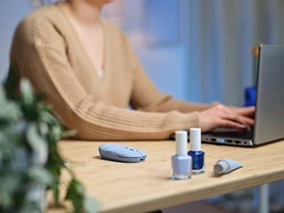 Wireless muis Trust Puck 1600 DPI Blauw