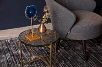 Dutchbone Bijzettafel 'Vidrio' 40cm, kleur Brass - thumbnail