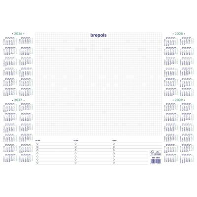 Brepols Bureau onderlegblok, 2026