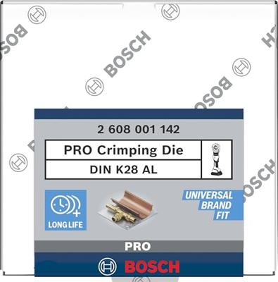 Bosch Accessories 2608001142 2608001142 Krimpinzetstuk Buiskabelschoenen, Buisconnectoren 150 tot 150 mm² Bosch Accessories 2608001142 2608001142 Krimpinzetstuk Buiskabelschoenen, Buisconnectoren 150 tot 150 mm²
