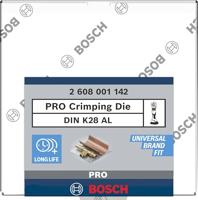 Bosch Accessoires PRO Krimpmatrijs | DIN K28 AL | 185 mm | Aluminium - 2608001142 - thumbnail