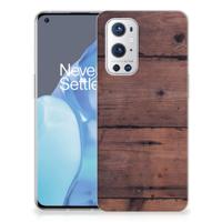 OnePlus 9 Pro | Bumper Hoesje | Old Wood - thumbnail