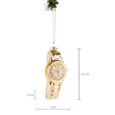 Nordic Light Kerstbal Horloge 11 cm Nordic Light Kerstbal Horloge 11 cm