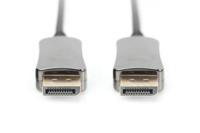 Digitus AK-340107-100-S DisplayPort-kabel DisplayPort / Glasvezel Aansluitkabel DisplayPort-stekker, DisplayPort-stekker 10.00 m Zwart 8K UHD - thumbnail