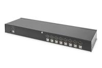 Digitus DS-12910 KVM-switch Rack-montage Zwart - thumbnail