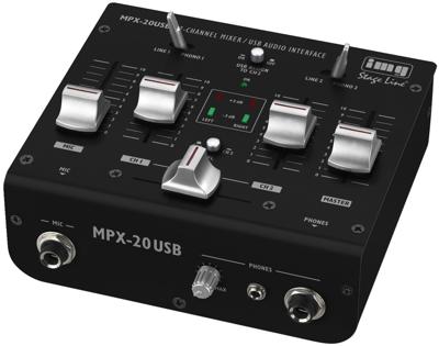 IMG Stage Line MPX-20USB Stereo-Mischpult