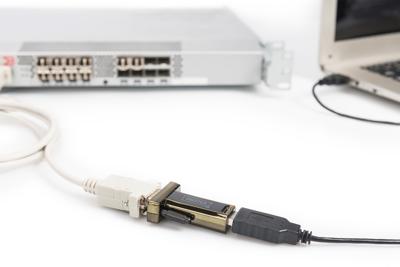 Digitus DA-70156 tussenstuk voor kabels USB 2.0 D-Sub 9 Male Zwart - thumbnail