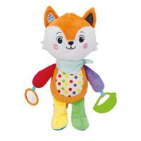 Clementoni Baby - happy fox - knuffel vos - interactieve knuffel - extra zacht - thumbnail