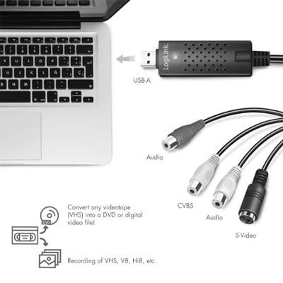 LogiLink VG0030A Video Grabber Full HD resolutie