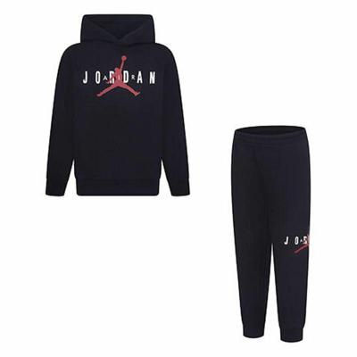 Sportoutfit voor kinderen Jordan Sustainable Zwart - Maat: 18 maanden