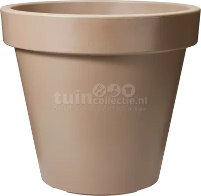 Bloempot Kunststof Ø40cm Mokka Bruin