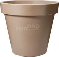 Bloempot Kunststof Ø40cm Mokka Bruin - thumbnail