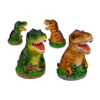Spaarpot Dinosaurus polyresin 13x15cm - thumbnail