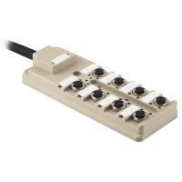 Weidmüller SAI-8-F 5P PUR 5M 9456890000 Passieve sensor/actorbox M12-verdeler met metalen schroefdraad 1 stuk(s) - thumbnail