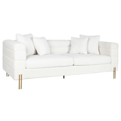 Sofa DKD Home Decor Wit Metaal 205 x 85 x 73 cm
