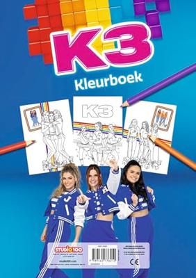 Studio 100 K3 kleurboek sport
