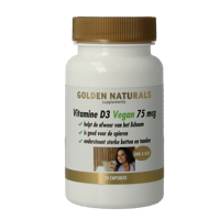 Golden Naturals Vitamine D3 75mcg vegan 120 Capsules - thumbnail