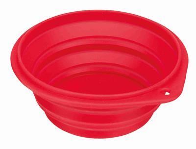 TRIXIE VOERBAK / DRINKBAK REIS SILICONEN ASSORTI 500 ML 14 CM 4 ST