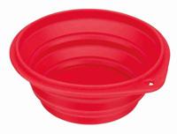 TRIXIE VOERBAK / DRINKBAK REIS SILICONEN ASSORTI 500 ML 14 CM 4 ST - thumbnail