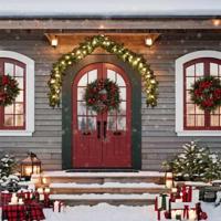 Kerstslinger met LED-lampjes 10 m - thumbnail