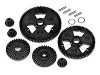 Spur gear / diff gear set (75t/87t/48p) - thumbnail