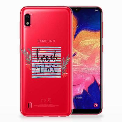 Samsung Galaxy A10 Telefoonhoesje met Naam Boho Beach Samsung Galaxy A10 Telefoonhoesje met Naam Boho Beach