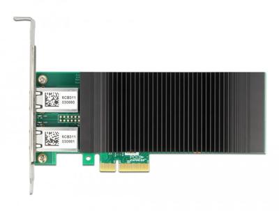 Delock 88500 PCI Express x4-kaart naar 2 x RJ45 Gigabit LAN PoE+ i350 Delock 88500 PCI Express x4-kaart naar 2 x RJ45 Gigabit LAN PoE+ i350