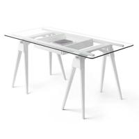 Design House Stockholm Arco bureau Eiken wit - thumbnail