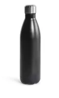 Sagaform Steel Bottle 75cl Zwart - thumbnail