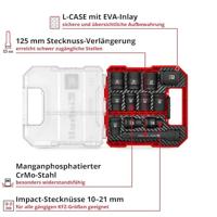 Einhell Impact 109283 Bit- en steeksleutelset 1/2 - thumbnail