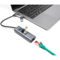 DeLOCK 64282 laptop dock & poortreplicator Bedraad USB 3.2 Gen 1 (3.1 Gen 1) Type-C Grijs - thumbnail