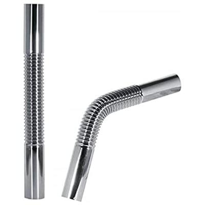 Tres buigbare afvoerbuis 32 mm chroom