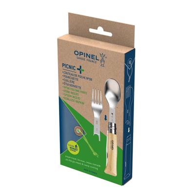 Opinel Picnic+ 4-delig Bestekset - thumbnail
