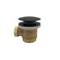 Losse Clickwaste Wiesbaden Luxe Compleet 5/4 tbv Vrijstaand Bad Mat Zwart - thumbnail