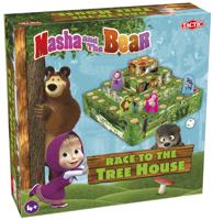 Tactic Masha and the Bear Race to the Treehouse Kinderen Gelukspel - thumbnail