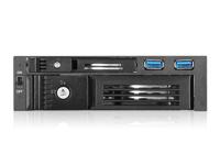 iStarUSA T-5K3525U-SA zonder lade 5,25 inch tot 3,5 inch en 2,5 inch SATAIII HDD w/USB 3.0 - thumbnail