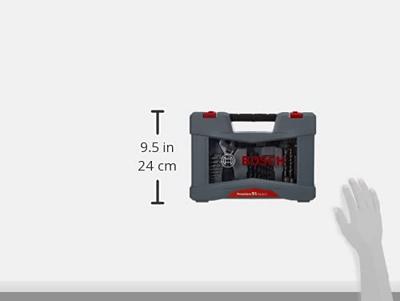 Bosch Accessoires 91-delige Premium X-Line boren- en bitset - 2608P00235 - thumbnail