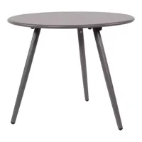 Bijzettafel Rafael metaal grijs 60 cm - thumbnail