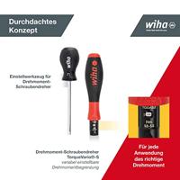 Wiha Momentschroevendraaier TorqueVario®-S | variabel instelbare momentbegrenzing | 0,5 - 2 Nm | 6% - 26462 - 26462 - thumbnail