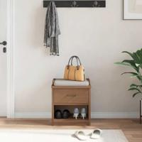 Gangbankje SANDNES 45x40x50 cm massief grenenhout - thumbnail