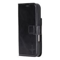 NorthLife iPhone 16 - Leren Afneembare 2-in-1 bookcase telefoonhoes - Zwart - thumbnail