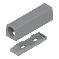 blum TIP-ON Adapterplaat recht*maat A20/17 Kleur: R7036 platinagrijs - thumbnail