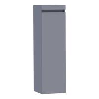 Brauer Joy - Hoge Kast - 120 cm - 1 Deur - Greeploos - Linksdraaiend - Mat Grijs - thumbnail