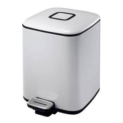 EKO Vepa Bins Regent Pedaalemmer 6L Wit
